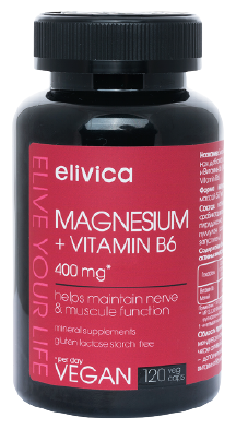 Elivica Magnesium with Vitamin B6 капс.