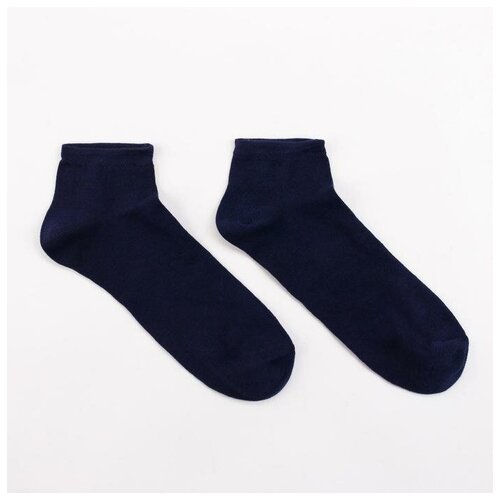 фото Носки мужские, цвет тёмно-синий, размер 25 rusexpress