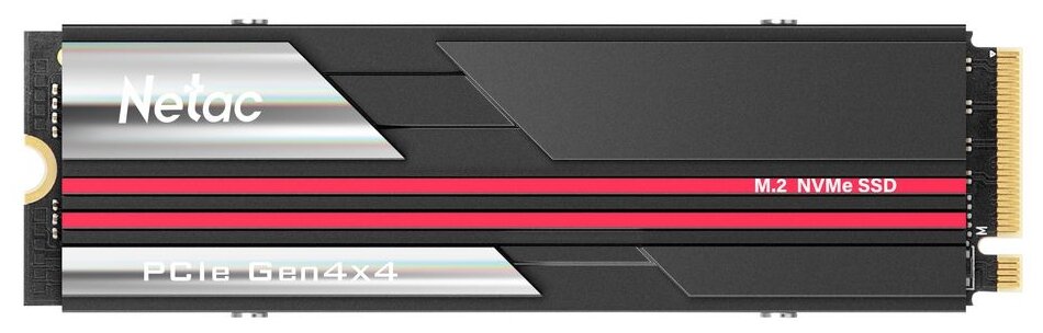 Внутренний SSD-накопитель Netac NV7000 1Tb, M.2 2280, PCIe Gen4 x4, 3D NAND, 700 TBW, Черный NT01NV7000-1T0-E4X