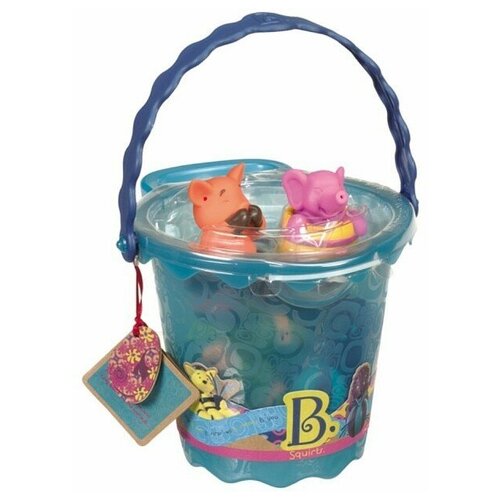 Набор для ванны Ведерко с животными 68640