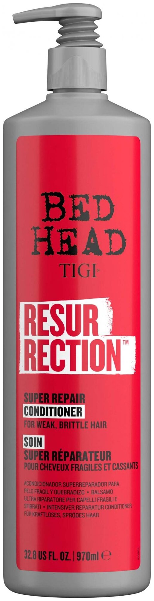 TIGI Bed Head кондиционер Resurrection для сильно поврежденных волос, 970 мл