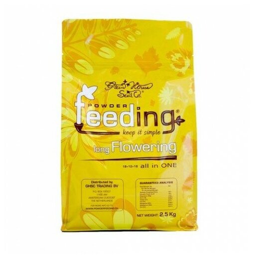 Удобрение Powder Feeding Long Flowering 2.5кг - фотография № 1