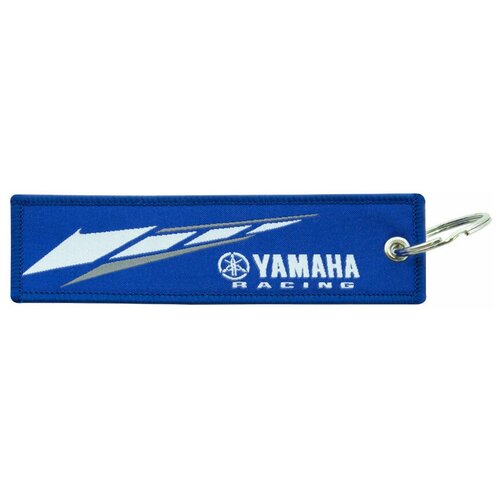 Тканевый брелок для авто, мото, портфеля, ключей, рюкзака, сумки, ремувка с вышивкой Yamaha Ямаха