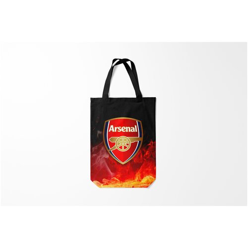 фото Сумка-шоппер / 31х42 см / футбол / arsenal burnettie
