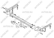 Фаркоп Avtos Vaz-70 Тип Шара A Vesta Sw, Vesta Sw Cross Uni 2017-