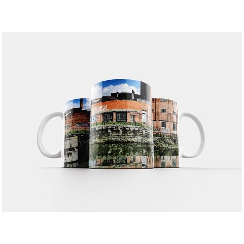 фото Кружка "городской джентльмен, строительство, архитектура" 320 мл lotsprints