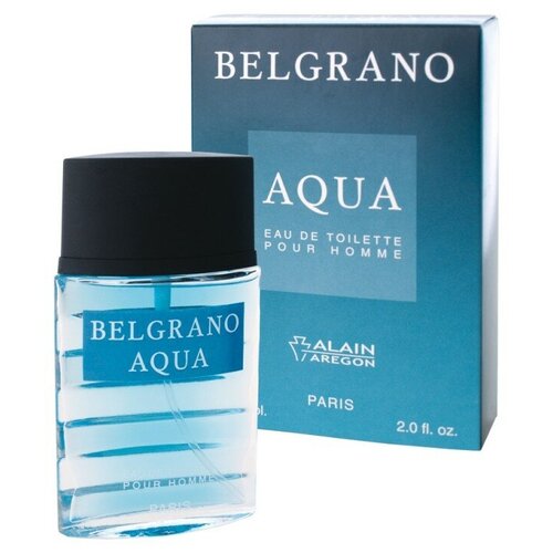 Туалетная вода для мужчин BELGRANO AQUA 60 мл туалетная вода le parfum francais aqua viva 100 мл