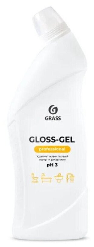 Профхим сантех кисл д/деликат ухода акрил-мет Grass/Gloss Gel PROF, 0.75л