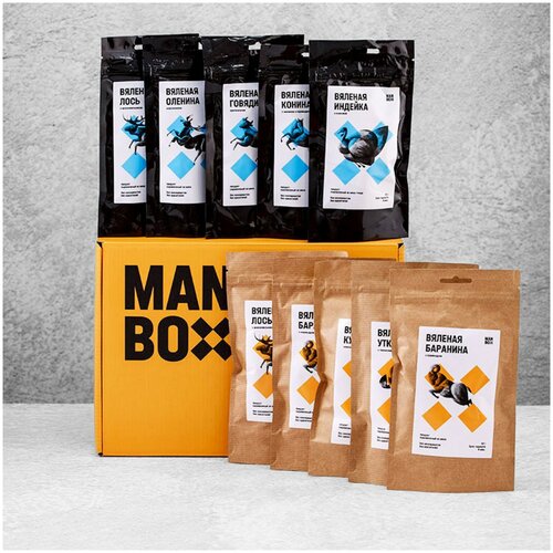 фото Подарочный набор коробка jerky manbox