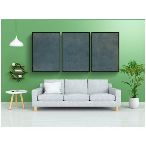 фото Набор модулных постеров для интерьера "справочная информация, текстура, зеленый" 60x90 см. в тубусе, без рамки lotsprints