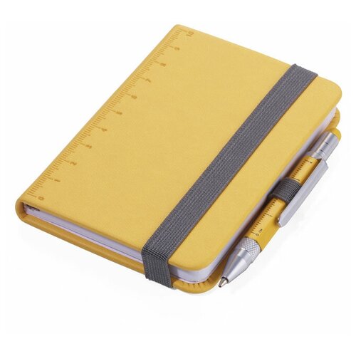 Блокнот с шариковой ручкой TROIKA 105 х 85 х 12 мм желтый * TROIKA Germany GmbH NPP25/YE