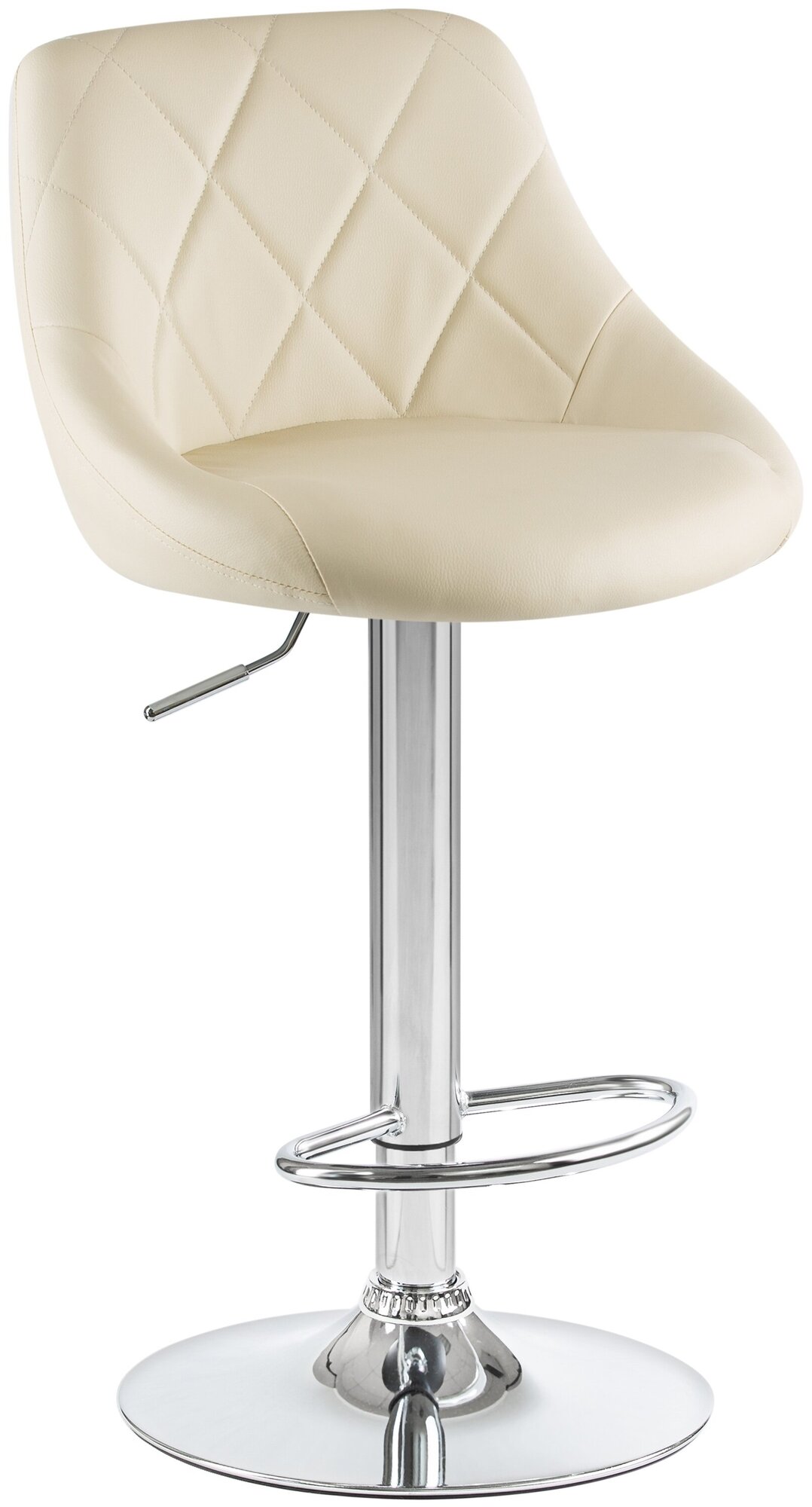 Стул барный DOBRIN LOGAN, кремовый