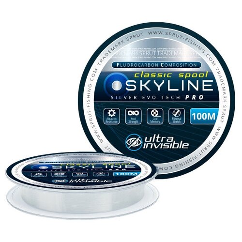 фото "леска летняя sprut evotech classic silver 0,505mm 100m"