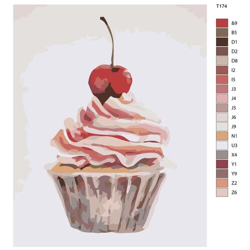 Картина по номерам Т174 Панкейк, 70x90 см картина по номерам т174 панкейк 70x90 см