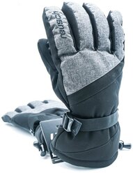 Перчатки горнолыжные REUSCH Outset R-Tex XT Black/Black Melange (10 UK, Чёрный)