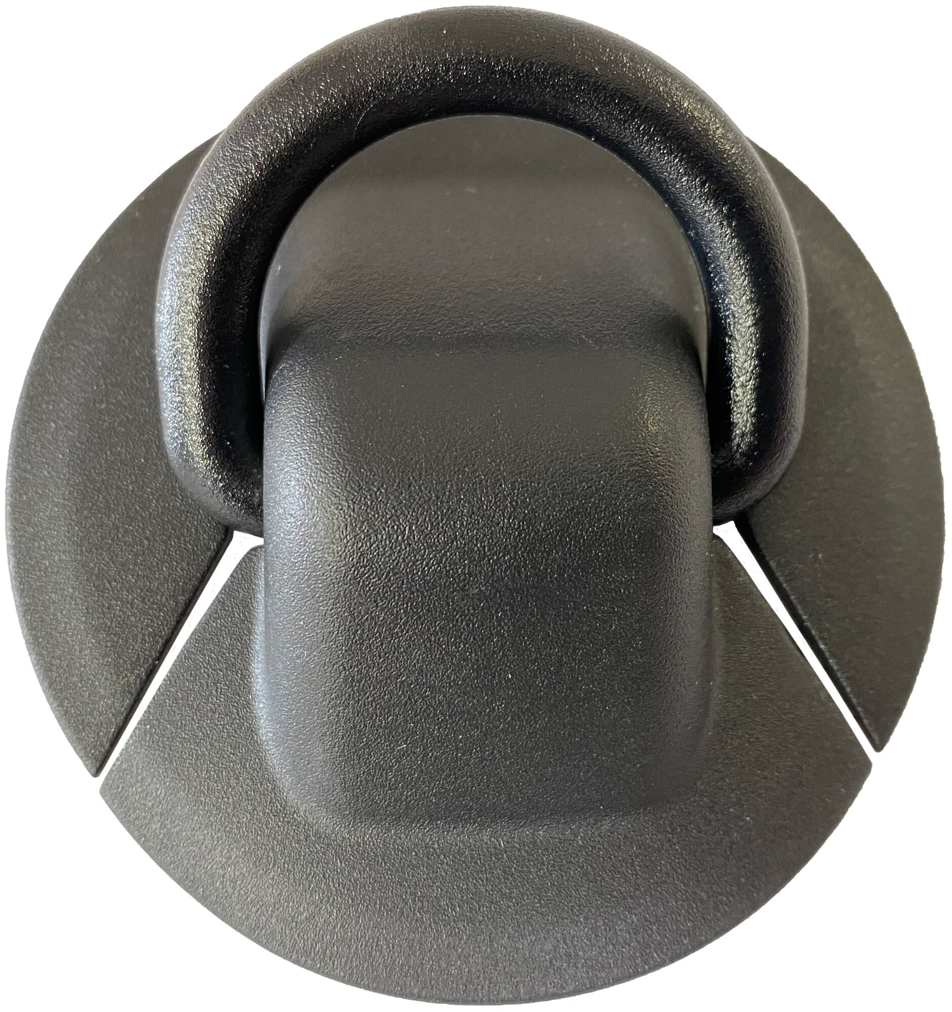 Рым буксировочный с пластиковым кольцом малое для надувной лодки ПВХ (комплект 6 шт)
