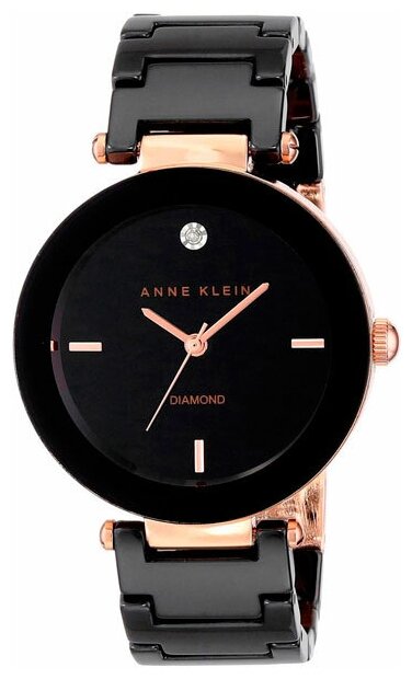 Наручные часы ANNE KLEIN Ceramic Diamond 1018RGBK