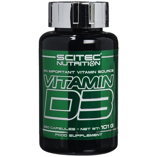 Scitec Nutrition Vitamin D3 (250 капс.), 250 шт.