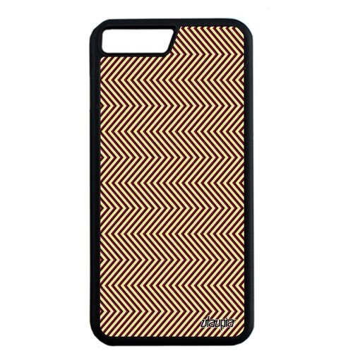 фото Яркий чехол для телефона // iphone 8 plus // "зигзаг" волна узор, utaupia, синий
