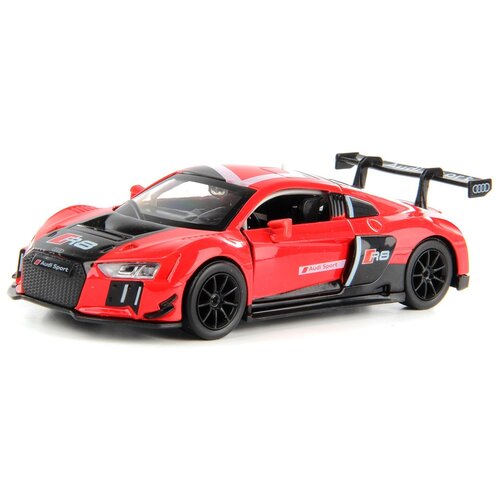 Hoffmann Audi R8 LMS (102791) 1:32, 15.5 см, красный машины hoffmann модель машины audi r8 gt 1 32