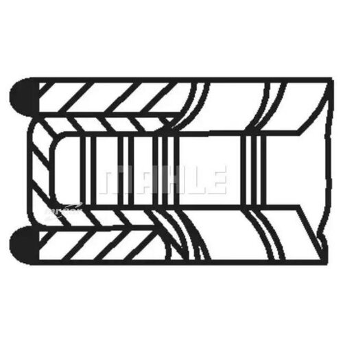 фото Mahle 20529n0 кольца поршневые, комплект