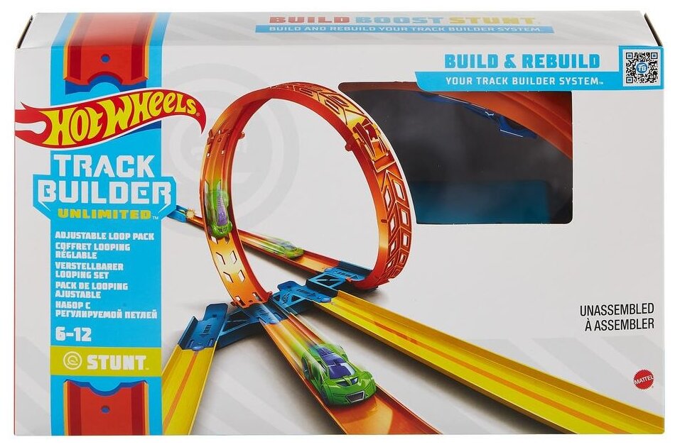 Игровой набор Hot Wheels Конструктор трасс Регулируемая петля GVG07