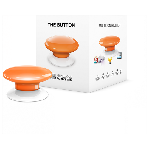 Fibaro Кнопка FIBARO The Button (оранжевая)