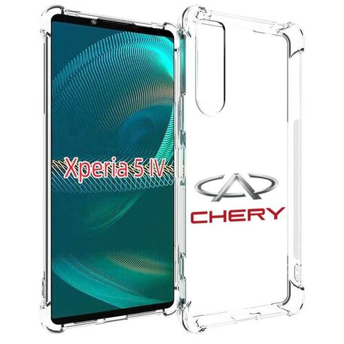 Чехол MyPads Chery-3 мужской для Sony Xperia 5 IV (5-4) задняя-панель-накладка-бампер