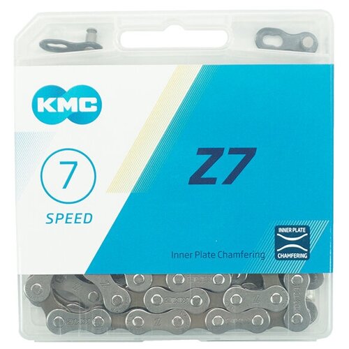 Цепь КМС Z7, 7 ск,1/2X3/32X116 арт. ZTB19401 цепь кмс b1 wide 1 ск 1 2х1 8х116 арт ztb19517