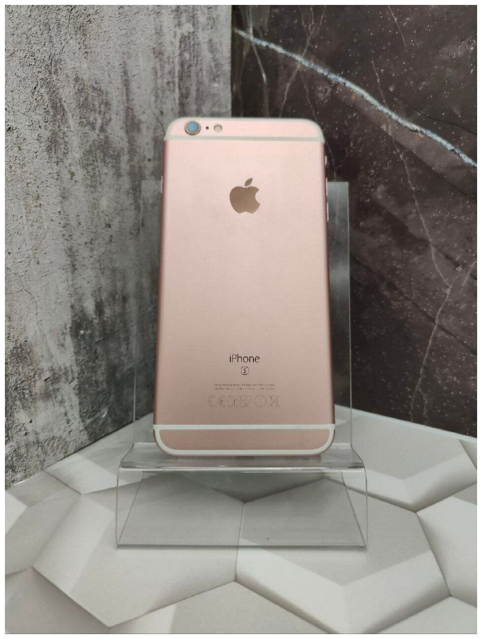 Корпус IPhone 6S Plus розовый оригинал снятый с разбора