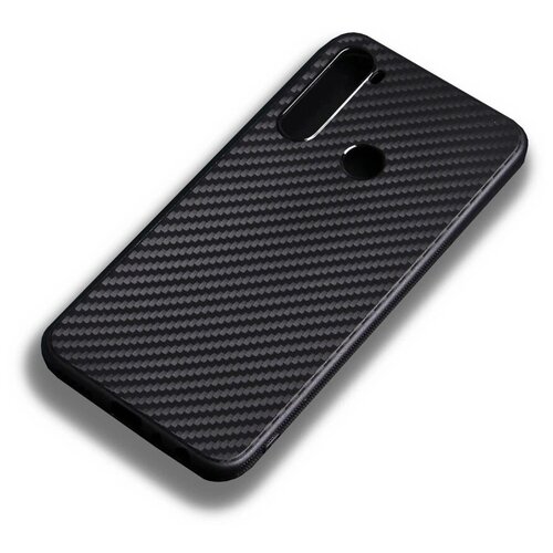 фото Чехол силиконовый для xiaomi redmi note 8 / tpu, карбон / zamarket