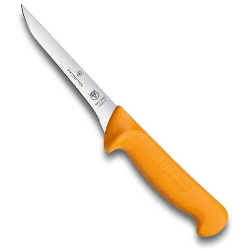 Нож обвалочный VICTORINOX Swibo с изогнутым узким лезвием 13 см, жёлтый 5.8408.13