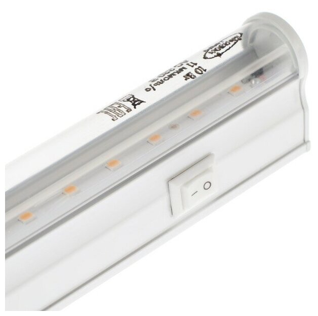 Фитосветильник светодиодный Luazon, 10 Вт, 600 мм, IP40, 220 В, полноспектральный - фотография № 4