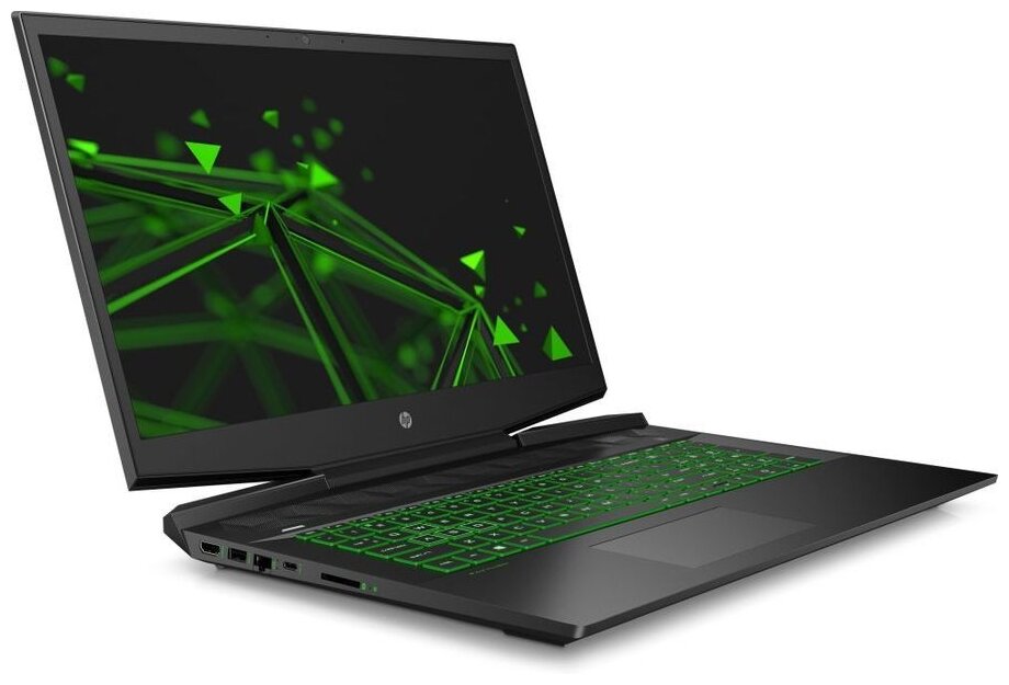 173 Ноутбук HP Pavilion Gaming 17-cd2081ur 1920x1080 Intel Core i5 11300H 31 ГГц RAM 8 ГБ DDR4 SSD 512 ГБ NVIDIA GeForce RTX 3050 Ti DOS 638F9EA черный