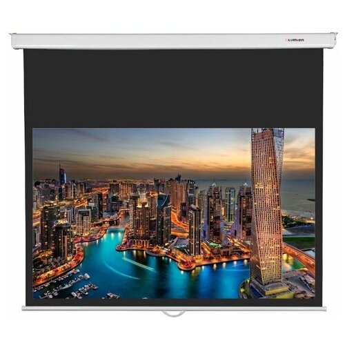 Экран для проектора Lumien Master Picture CSR 197x244см Matte White black