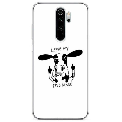 фото Силиконовый чехол "cow vegan" на xiaomi redmi note 8 pro / сяоми редми нот 8 про case place