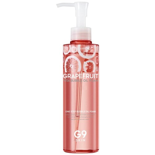 G9SKIN масло-пенка для умывания с экстрактом грейпфрута Grapefruit Vita Bubble Oil Foam, 210 мл