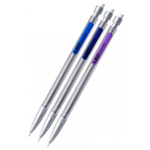 Карандаш механический BIC MATIC 0,5мм ассорти Франция , 3 шт.