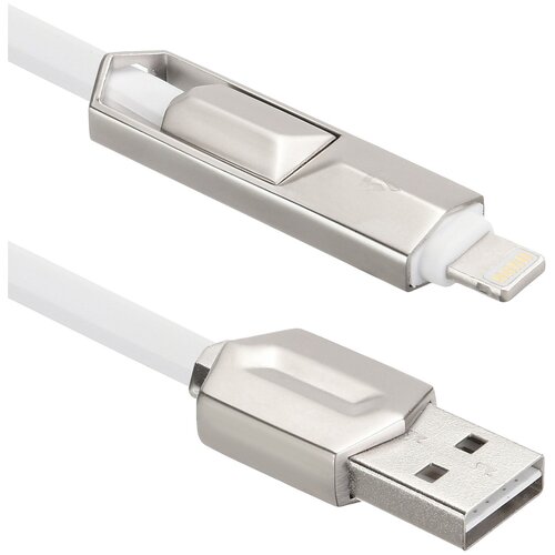 USB кабель ACD, 1 м, ACD-U924-PMW, белый usb кабель acd 1 м acd u924 cml синий