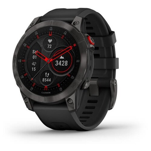 Умные часы Garmin epix (Gen 2) Sapphire Editions Wi-Fi, Black Titanium