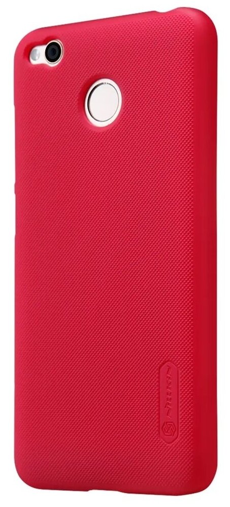 Пластиковая накладка Nillkin Frosted Shield для Xiaomi Redmi Note 4x красный