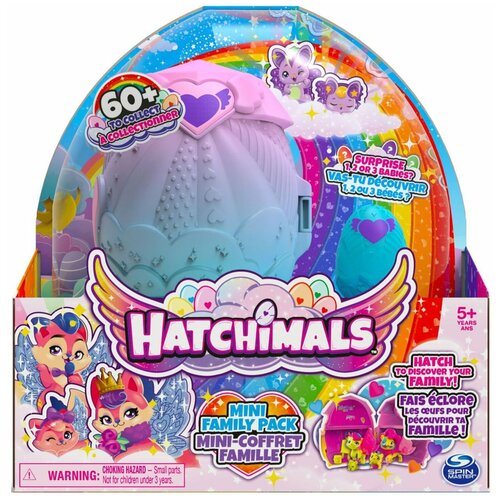 Hatchimals Игровой набор Домик для семьи Хэтчималс, в непрозрачной упаковке, 6063120 фигурка hatchimals пикси в непрозрачной упаковке сюрприз 6059069