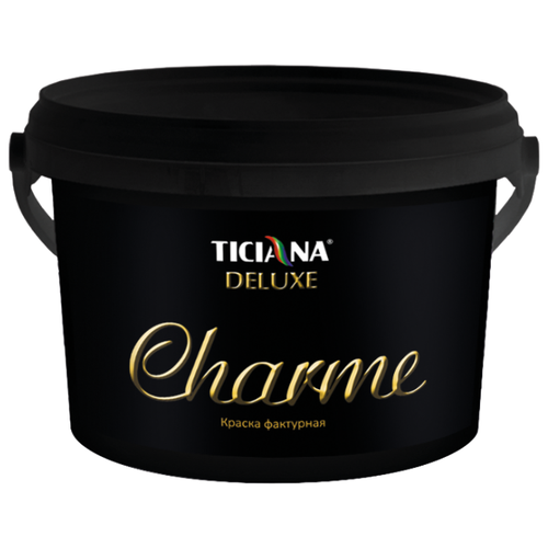 Charme - краска акриловая фактурная TICIANA DELUXE (Артикул: 4300002905; Цвет: Белый; Фасовка = 0,9 л)