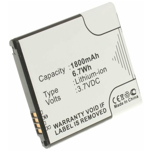 Аккумулятор iBatt iB-B1-M460 1800mAh для LG BL-53QH, аккумулятор ibatt ib b1 m719 6000mah для lg bl 53yh