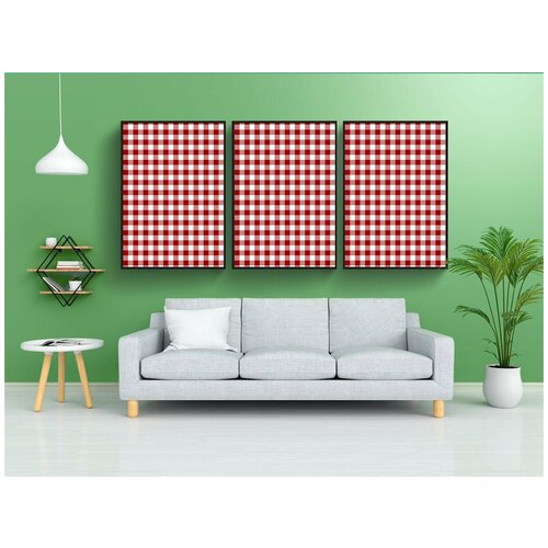 фото Набор модулных постеров для интерьера "плед, пикник, стол" 60x90 см. в тубусе, без рамки lotsprints