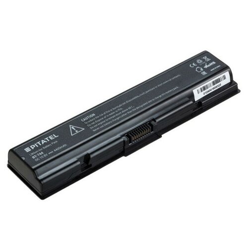 фото Аккумуляторная батарея pitatel для ноутбука toshiba satellite l200 10.8v (4400mah)