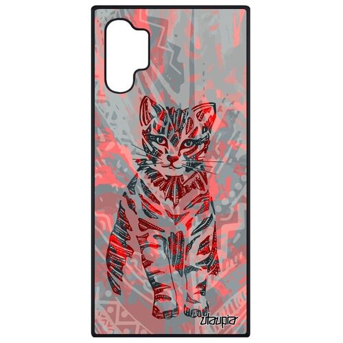 фото Красивый чехол на телефон // samsung galaxy note 10 plus // "кот" котенок маленький, utaupia, розовый