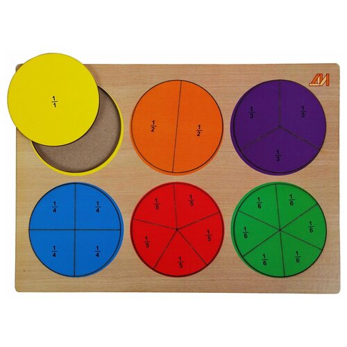 Обучающая логическая игра Дроби 