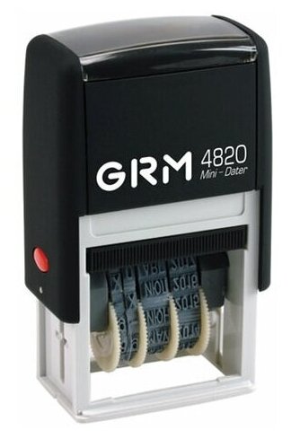 Датер GRM 4820 месяц буквами 22х4 мм