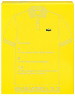 LACOSTE L.12.12 Jaune 100
